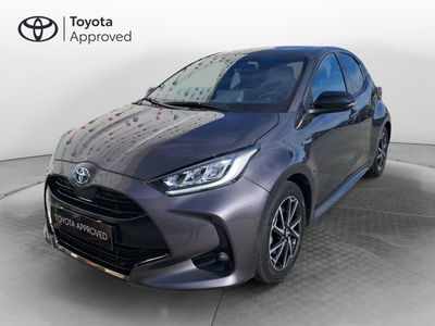 Toyota Yaris 1.5 Hybrid 5 porte Lounge del 2020 usata a Cagliari