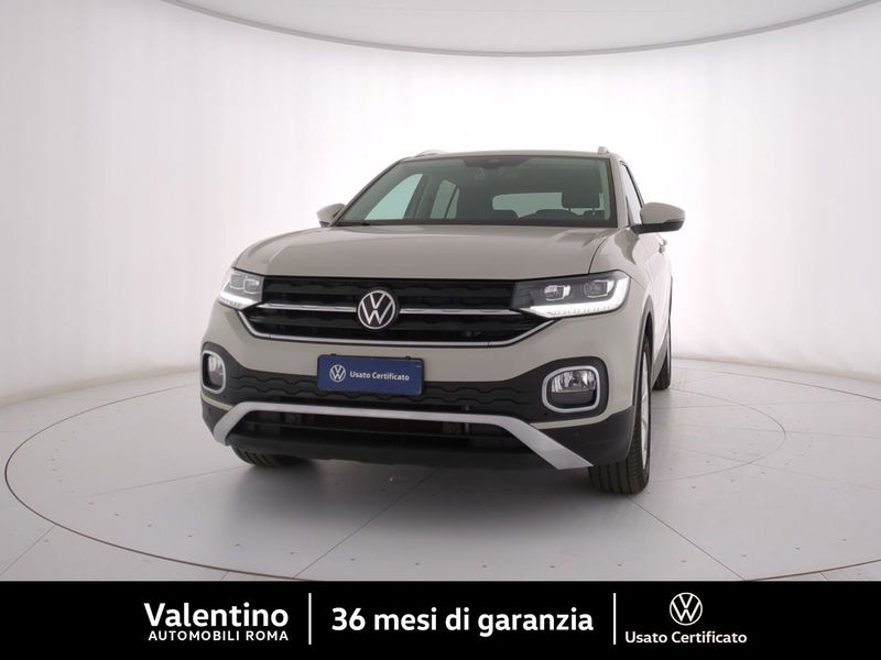 Volkswagen T-Cross 1.0 TSI 110 CV DSG Advanced del 2022 usata a Roma