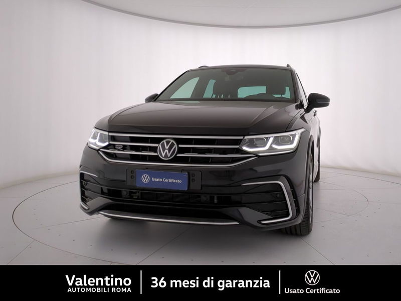 Volkswagen Tiguan 2.0 TDI 150 CV SCR DSG 4MOTION R-Line del 2022 usata a Roma