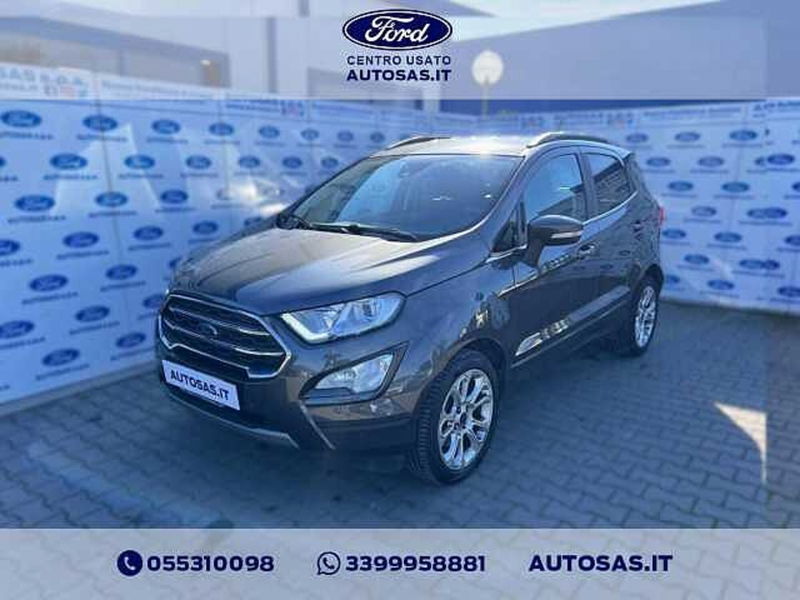 Ford EcoSport 1.0 EcoBoost 125 CV Titanium  del 2021 usata a Firenze