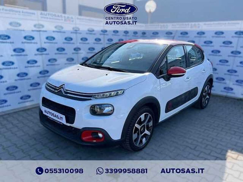 Citroen C3 BlueHDi 100 S&amp;S Shine  del 2019 usata a Firenze