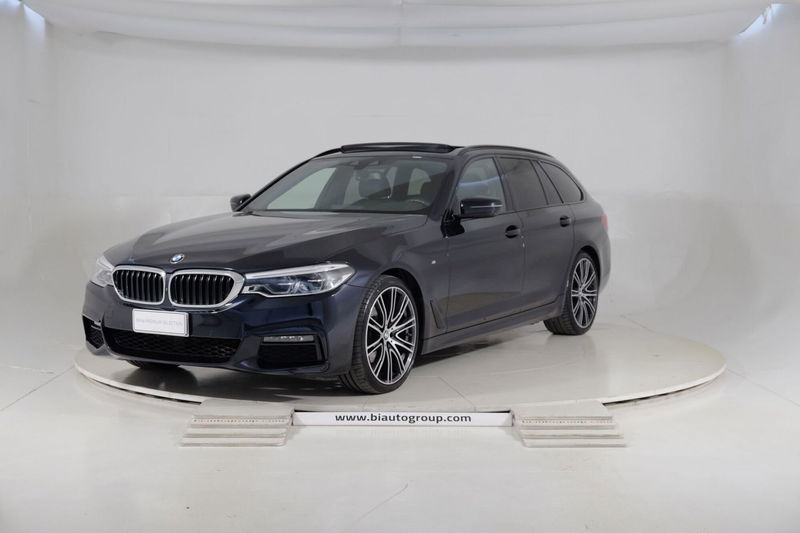 BMW Serie 5 Touring 520d 48V xDrive  Msport  del 2020 usata a Settimo Torinese