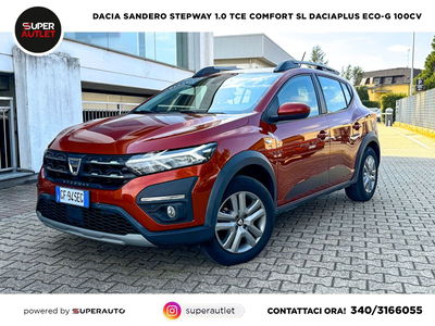 Dacia Sandero Stepway 1.0 TCe ECO-G Comfort SL DaciaPlus del 2021 usata a Vigevano