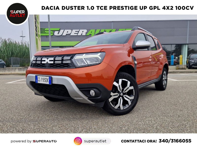 Dacia Duster 1.0 TCe GPL 4x2 Prestige Up del 2021 usata a Vigevano