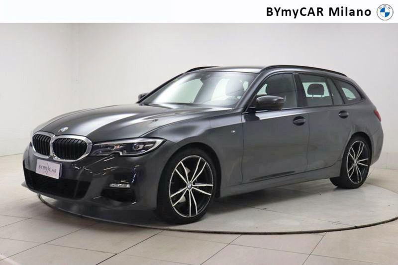 BMW Serie 3 Touring 320d  mhev 48V xdrive MSport auto del 2021 usata a Milano