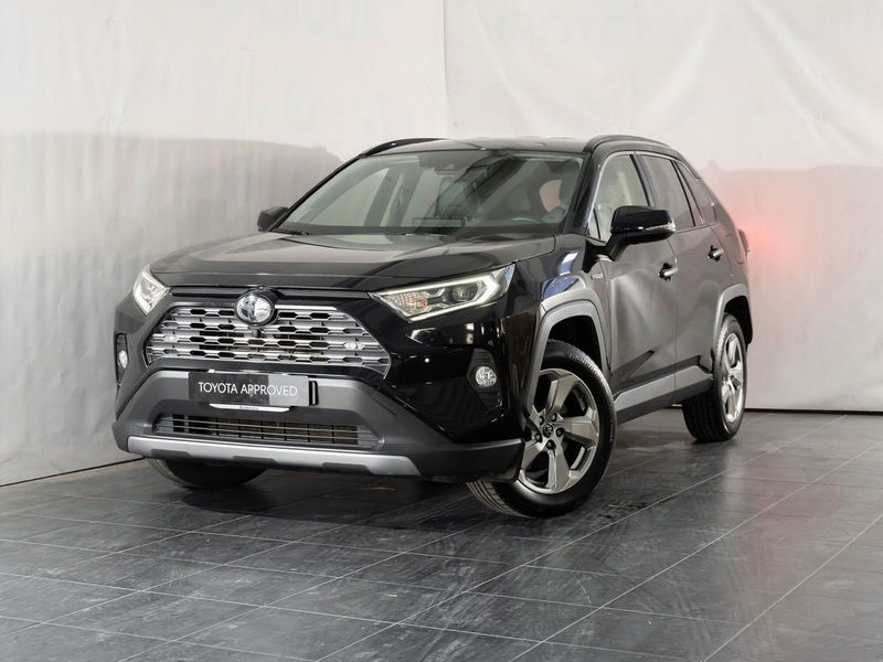 Toyota Rav4 vvt-ie h Lounge awd-i 222cv e-cvt del 2019 usata a San Severo