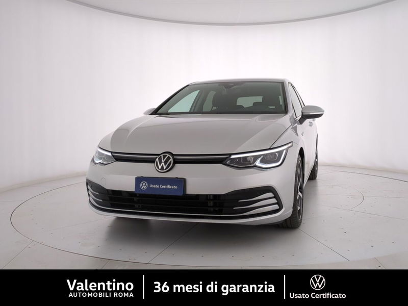 Volkswagen Golf 1.5 TGI DSG Style del 2021 usata a Roma