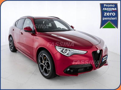 Alfa Romeo Stelvio Stelvio 2.2 Turbodiesel 210 CV AT8 Q4 Veloce T&igrave; del 2021 usata a Milano