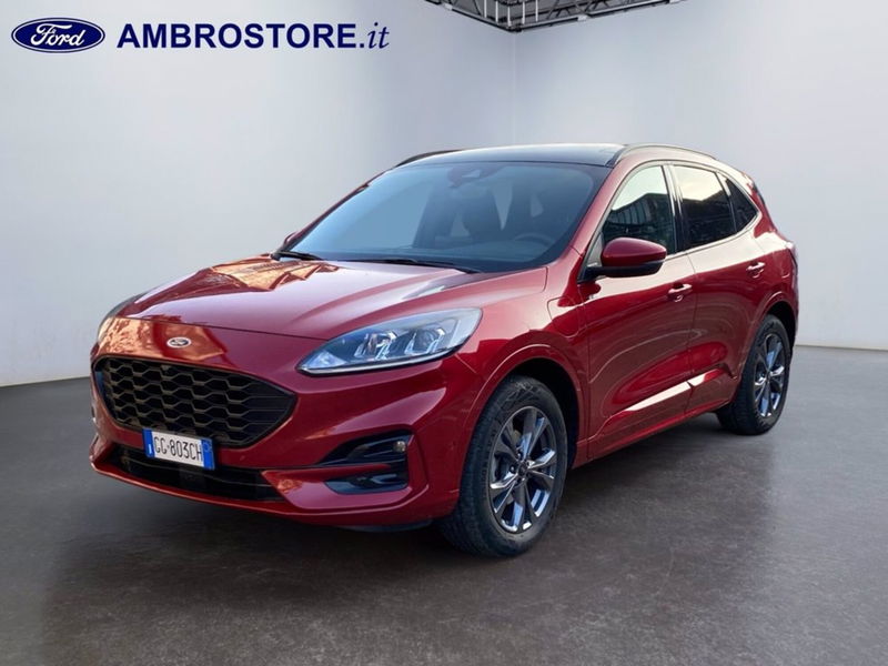 Ford Kuga 2.5 Plug In Hybrid 225 CV CVT 2WD ST-Line  del 2021 usata a Milano