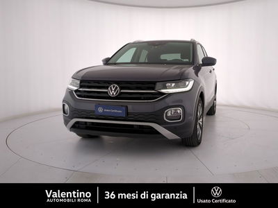 Volkswagen T-Cross 1.0 TSI 110 CV DSG Advanced del 2021 usata a Roma