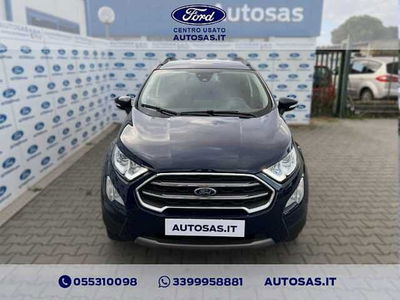 Ford EcoSport 1.0 EcoBoost 125 CV Titanium  del 2021 usata a Firenze