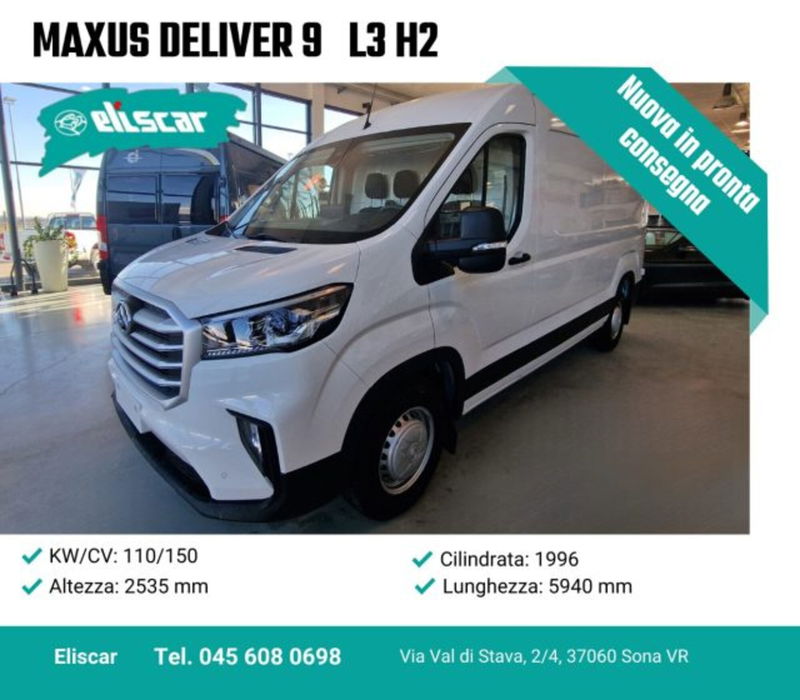 Maxus Deliver Furgone Deliver 9 2.0 crdi 150cv L3H3 rwd nuova a Sona