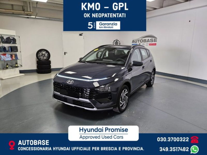 Hyundai Bayon 1.2 mpi Xline mt nuova a Brescia