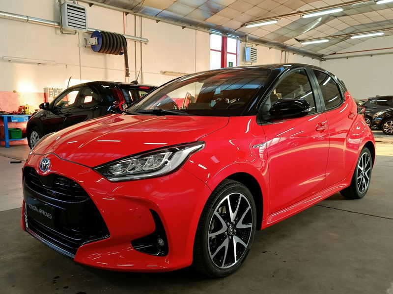 Toyota Yaris 1.5 Hybrid 5 porte Premiere del 2021 usata a Monza