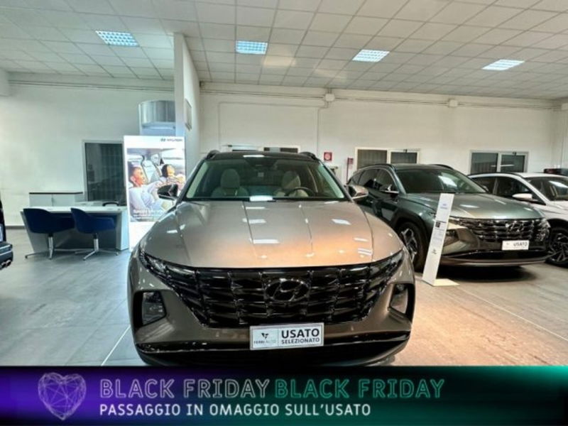 Hyundai Tucson 1.6 hev NLine + 2wd auto del 2021 usata a Padova