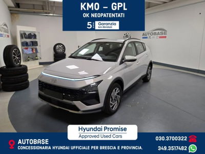 Hyundai Bayon 1.2 mpi Xline mt nuova a Brescia