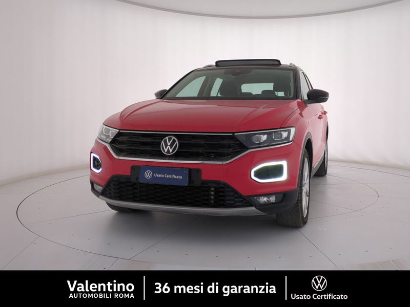 Volkswagen T-Roc 2.0 TDI SCR 150 CV DSG Advanced BlueMotion Technology del 2021 usata a Roma