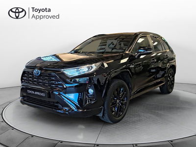 Toyota Rav4 HV (222CV) E-CVT AWD-i Black Edition del 2021 usata a Catanzaro