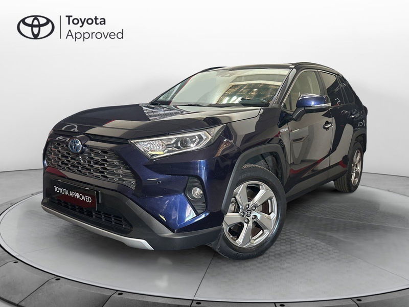 Toyota Rav4 HV (218CV) E-CVT 2WD Lounge  del 2019 usata a Viterbo