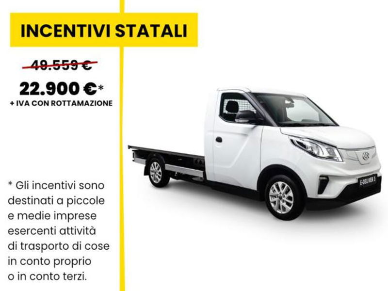 Maxus e Cabinato e Deliver 3 160cv 51.5kWh cab nuova a Parma