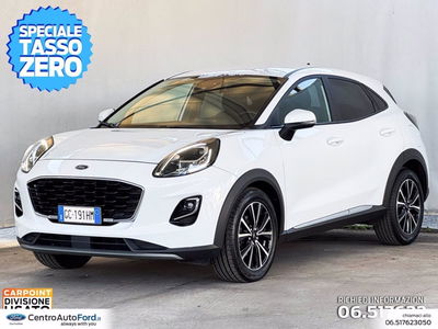 Ford Puma 1.0 ecoboost h Titanium 125cv del 2020 usata a Albano Laziale