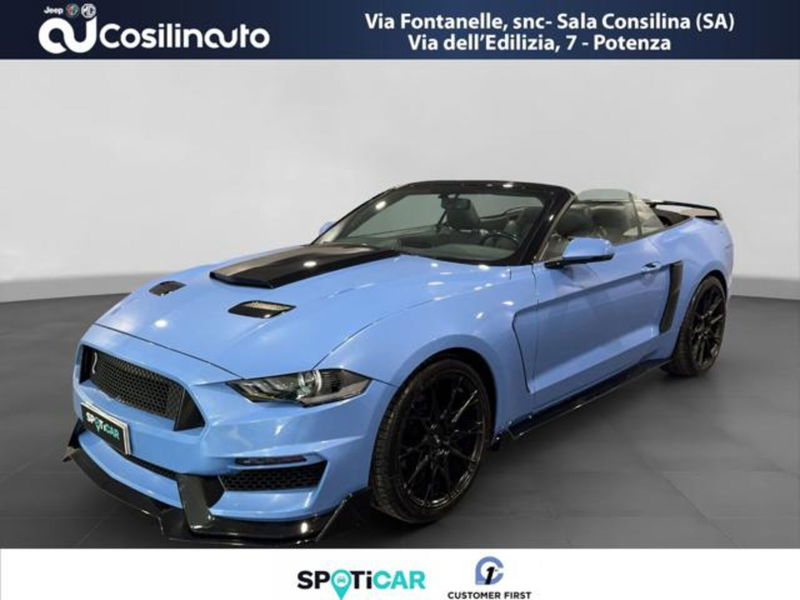 Ford Mustang Cabrio Convertible 2.3 EcoBoost  del 2019 usata a Sala Consilina