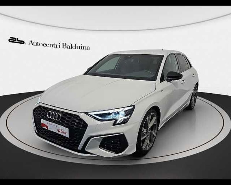 Audi A3 Sportback 35 TFSI S line edition  del 2020 usata a Roma