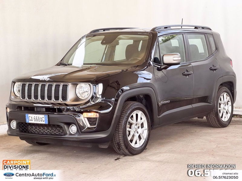 Jeep Renegade 1.6 mjt Limited 2wd 130cv del 2019 usata a Albano Laziale