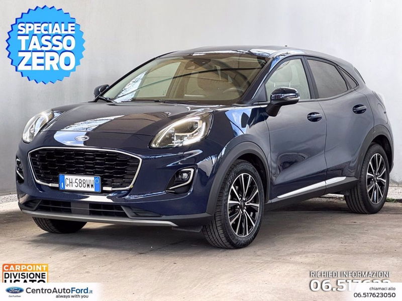 Ford Puma 1.0 ecoboost h Titanium 125cv del 2022 usata a Albano Laziale