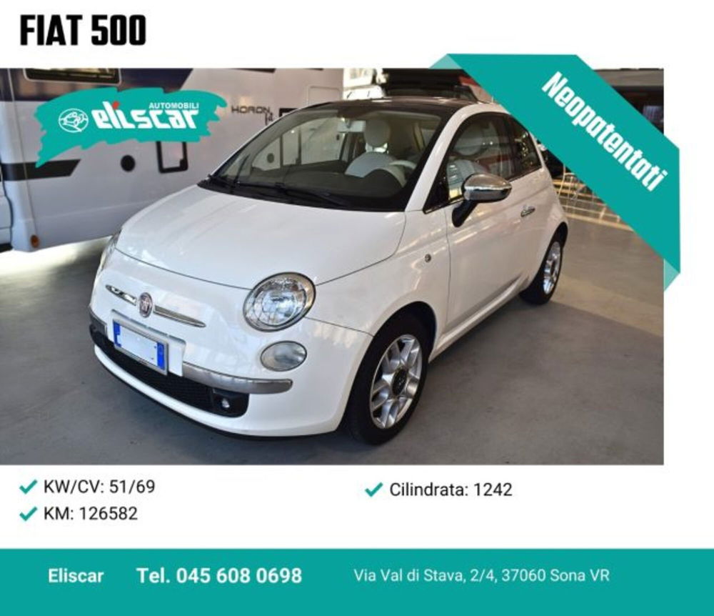 Fiat 500 usata a Verona