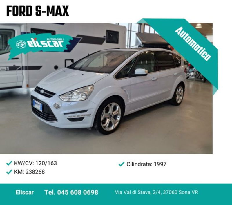 Ford S-Max 2.0 TDCi 163CV DPF  del 2014 usata a Sona