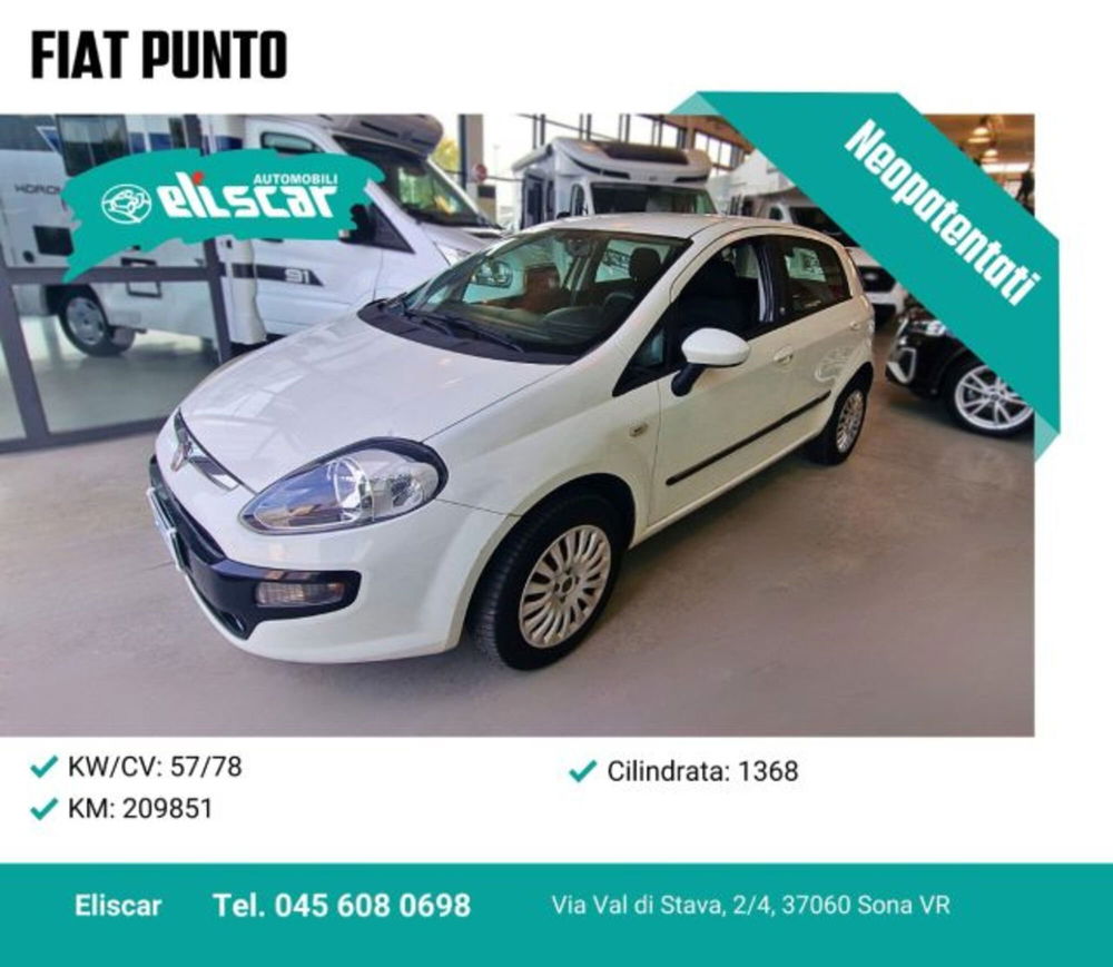 Fiat Punto Evo usata a Verona