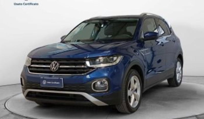 Volkswagen T-Cross 1.0 TSI 110 CV DSG Advanced del 2021 usata a Verdellino