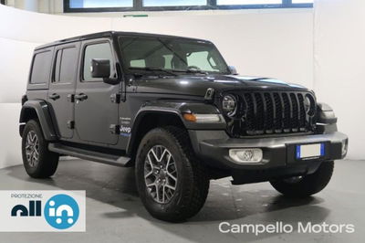 Jeep Wrangler Unlimited 2.0 Turbo Sahara  del 2022 usata a Venezia