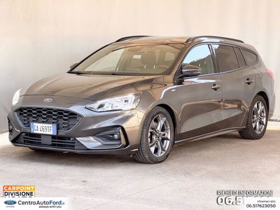 Ford Focus Station Wagon 1.5 EcoBlue 120 CV automatico SW ST-Line Co-Pilot  del 2020 usata a Albano Laziale