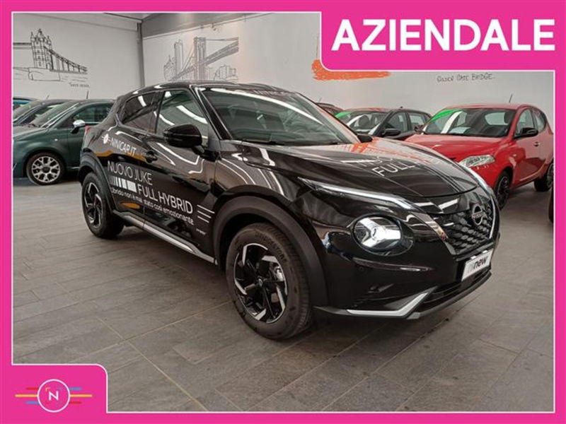 Nissan Juke 1.6 hev Tekna del 2023 usata a Vaiano Cremasco