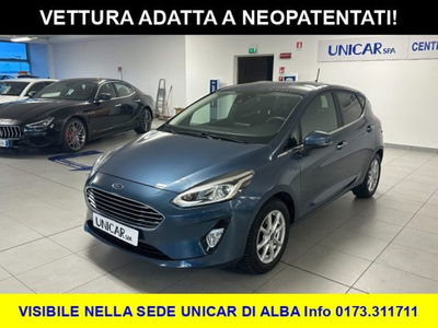 Ford Fiesta 1.1 75 CV GPL 5 porte Titanium  del 2020 usata a Alba