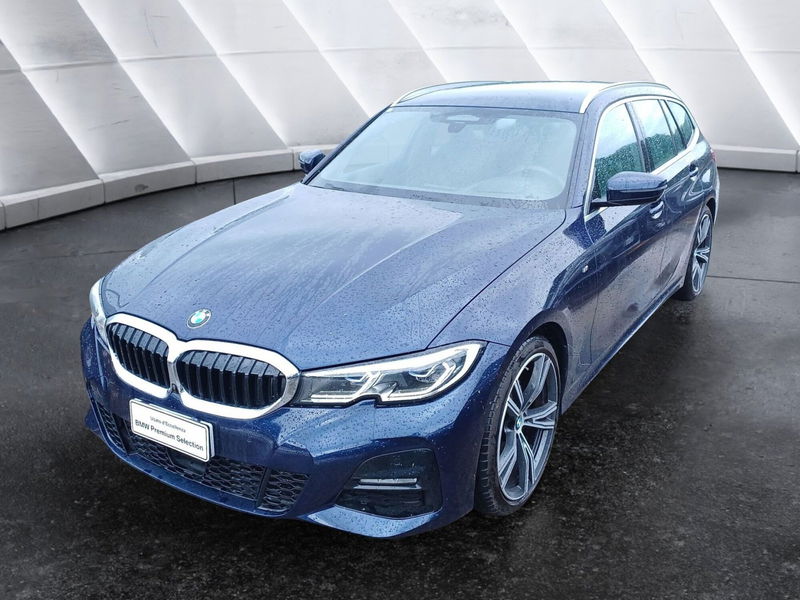 BMW Serie 3 Touring 320d 48V  Msport  del 2020 usata a Genova