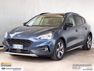 Ford Focus 1.0t ecoboost h ST-Line X 125cv del 2021 usata a Albano Laziale