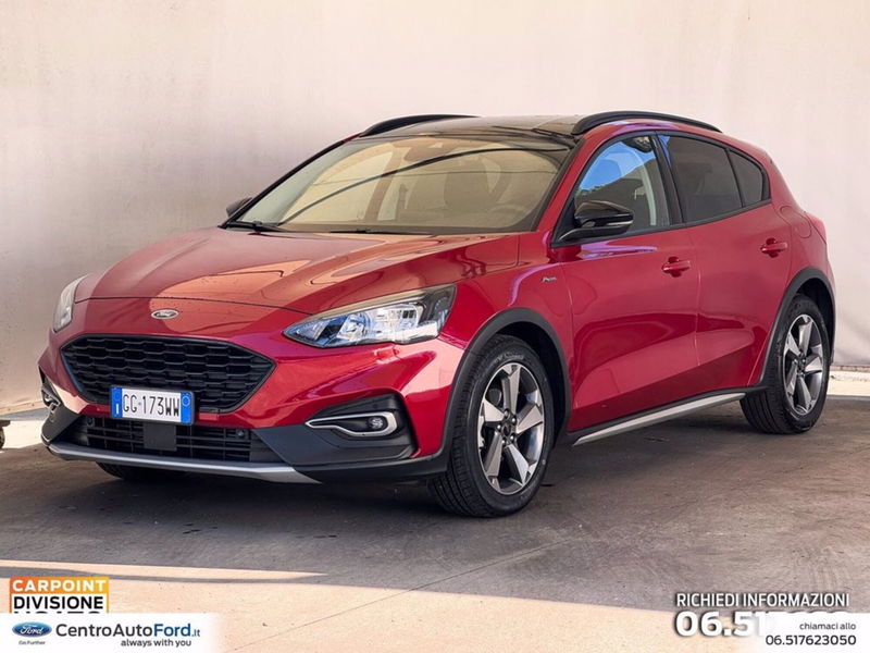 Ford Focus 1.0t ecoboost h ST-Line X 125cv del 2021 usata a Albano Laziale