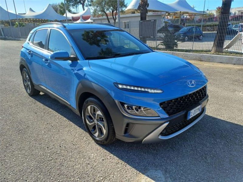 Hyundai Kona HEV 1.6 DCT XLine del 2022 usata a Bari