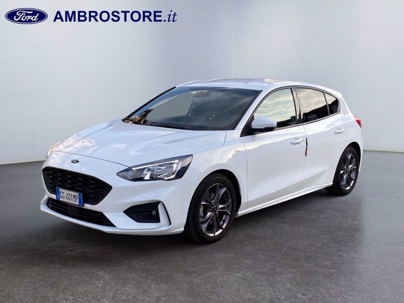 Ford Focus 1.0t ecoboost h ST-Line X 125cv del 2021 usata a Milano