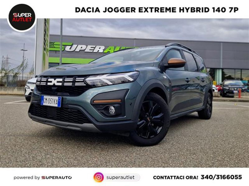 Dacia Jogger 1.6 hybrid Extreme UP 140cv 7p.ti nuova a Vigevano