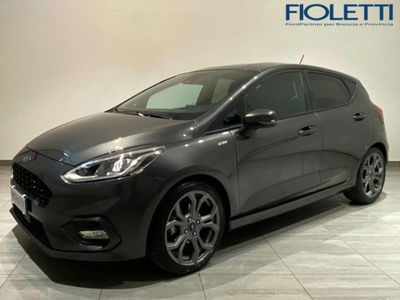 Ford Fiesta 1.0 Ecoboost Hybrid 125 CV DCT 5 porte ST-Line  del 2021 usata a Brescia