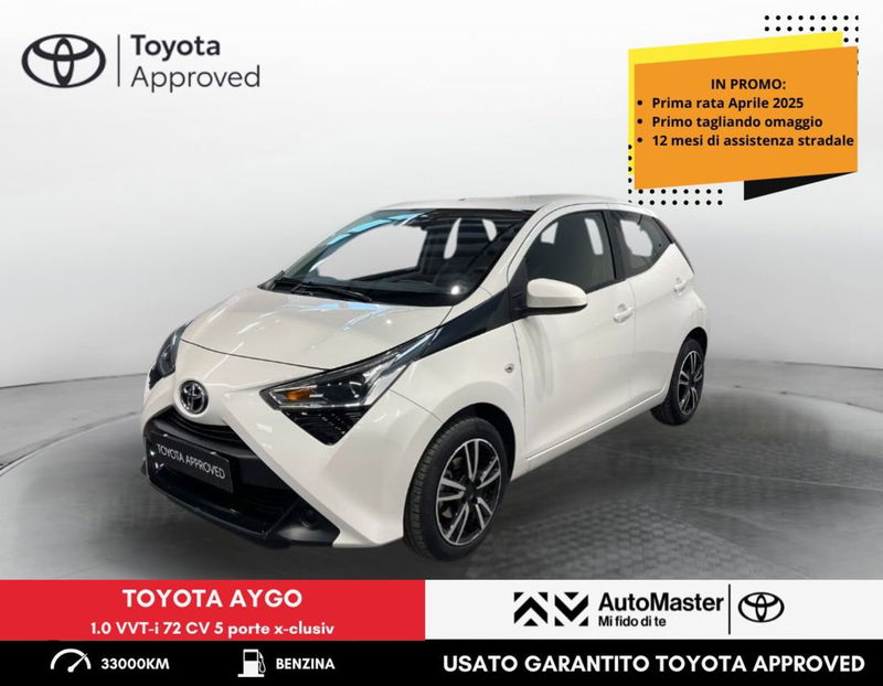 Toyota Aygo 1.0 VVT-i 72 CV 5 porte x-clusiv  del 2019 usata a Ferrara