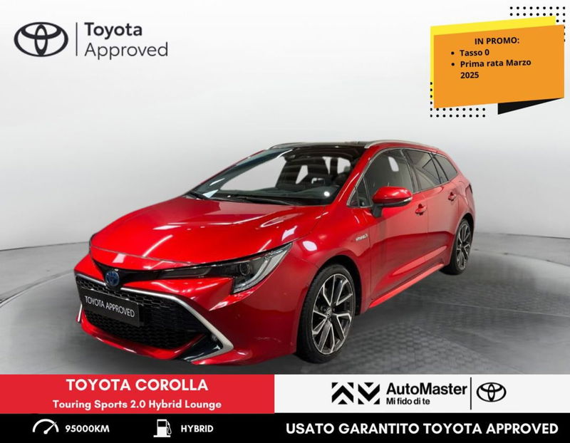 Toyota Corolla Touring Sports 2.0 Hybrid Lounge  del 2020 usata a Ferrara