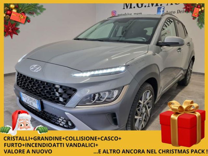 Hyundai Kona HEV 1.6 DCT XLine del 2021 usata a Erba