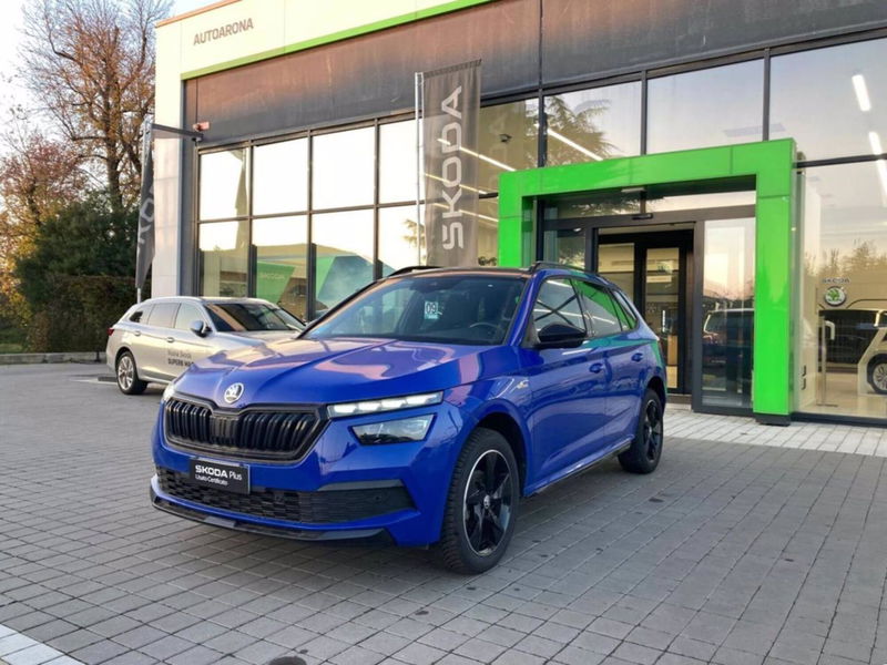 Skoda Kamiq 1.0 G-Tec Monte Carlo del 2021 usata a Paruzzaro