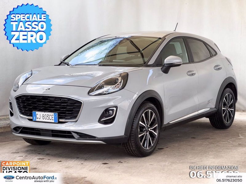 Ford Puma 1.0 ecoboost h Titanium 125cv auto del 2022 usata a Albano Laziale