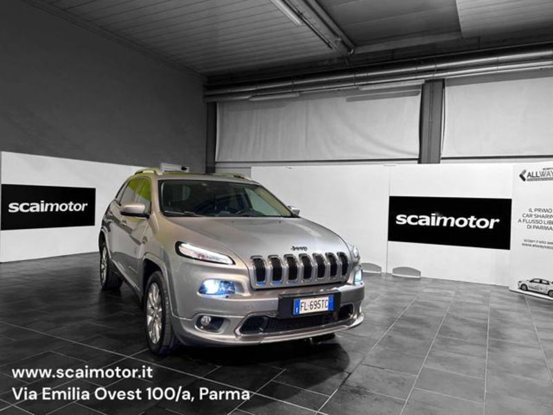 Jeep Cherokee 2.2 Mjt II 4WD Active Drive II Overland  del 2017 usata a Parma